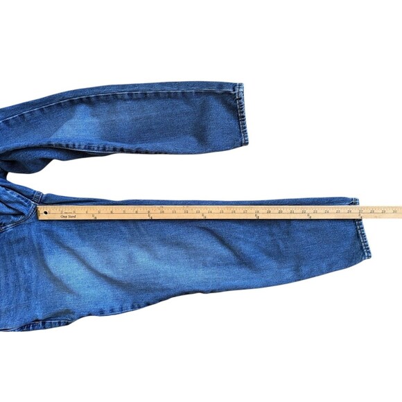 Old Navy OG Straight Leg Women's Jeans Secret Slim Pockets Medium Wash Size 4 - Picture 9 of 12